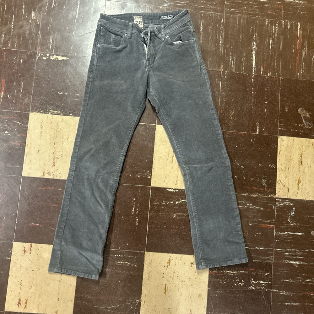 Volcom Gray Corduroy Men's Pants